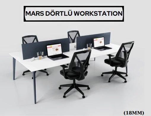 Dora Dörtlü Çalışma Masası